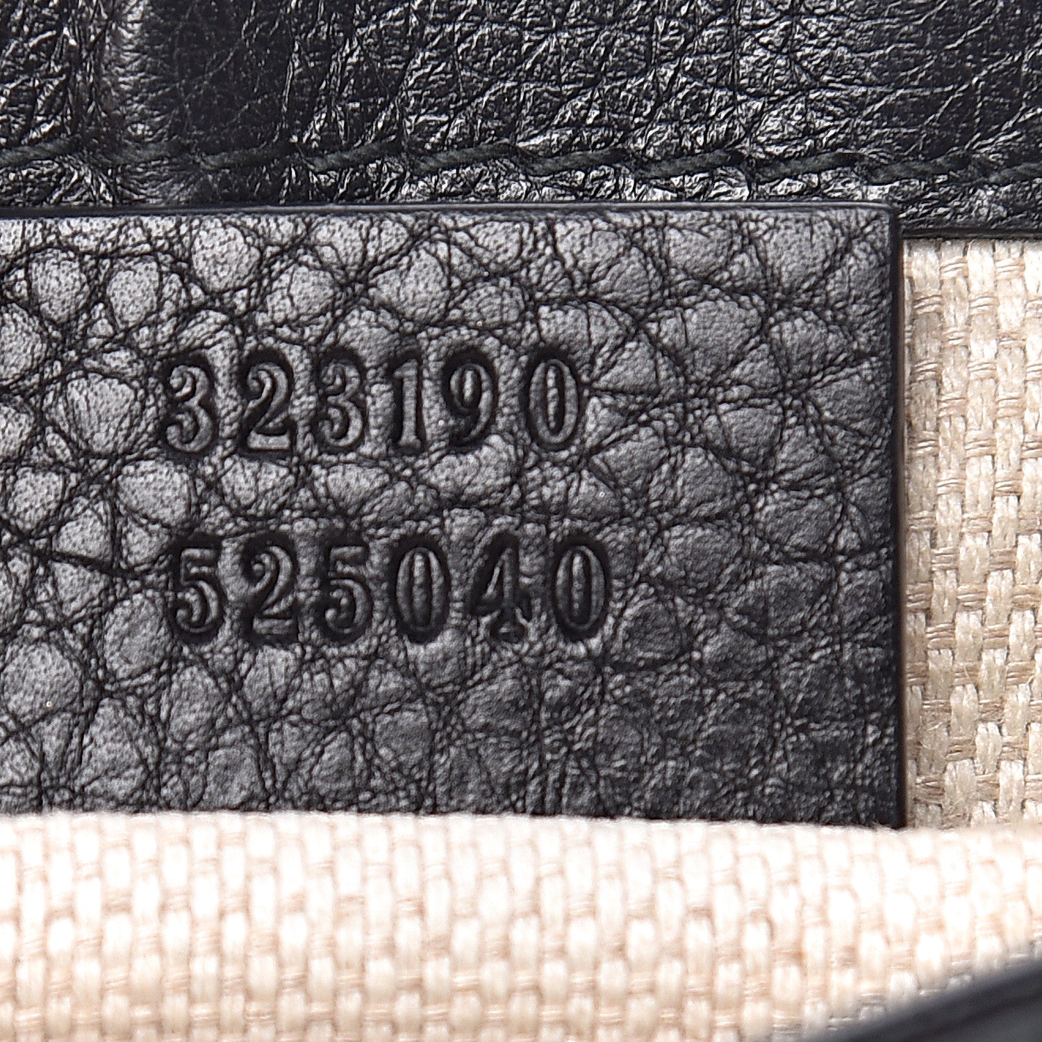 Gucci Pebbled Calfskin Small Soho Flap Crossbody Black 7 of 13