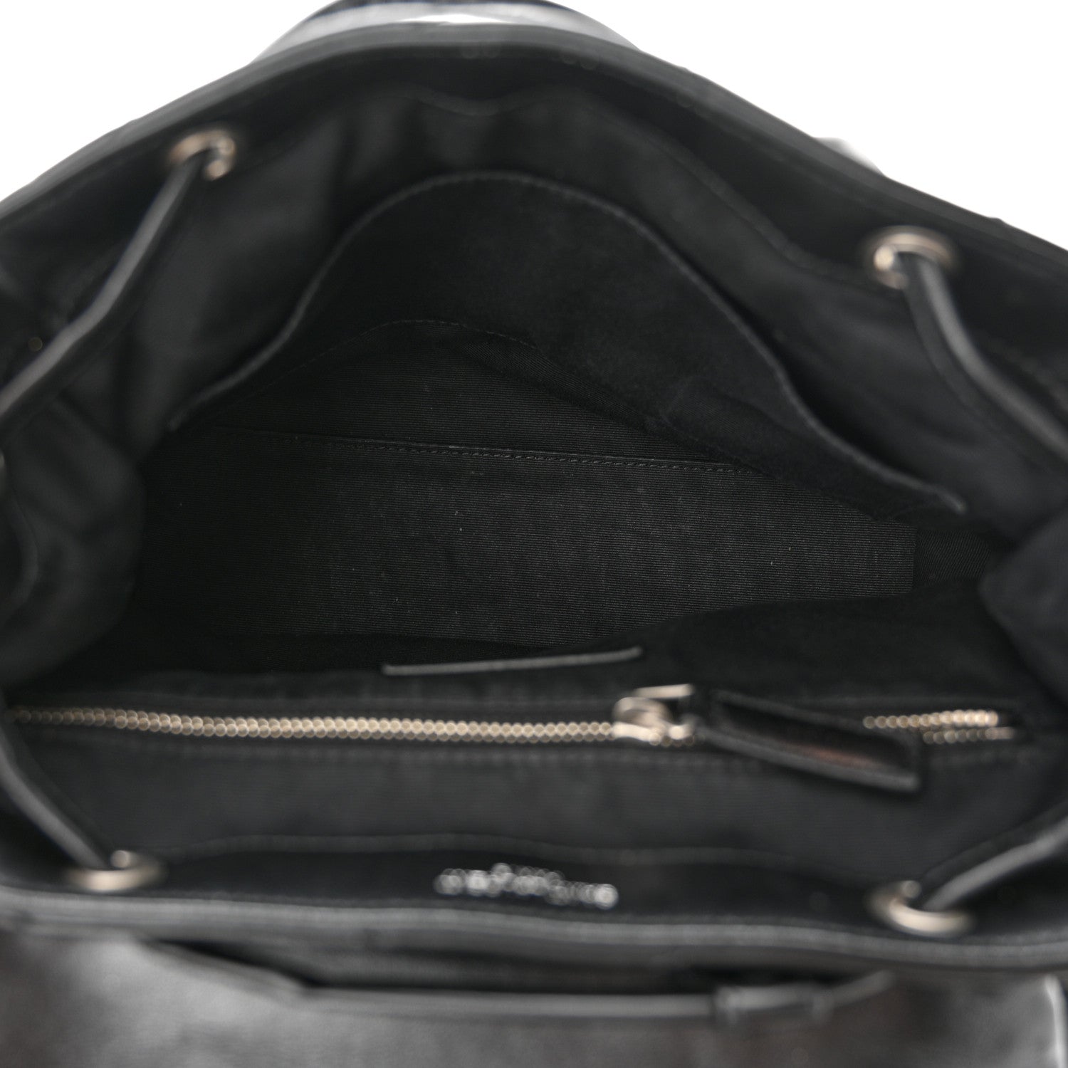 Saint Laurent SAINT LAURENT Calfskin Y Quilted Monogram Small Loulou Backpack Black 5 of 13