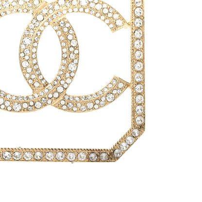 Chanel Pearl Crystal CC Double Strand Necklace Gold 6 of 6