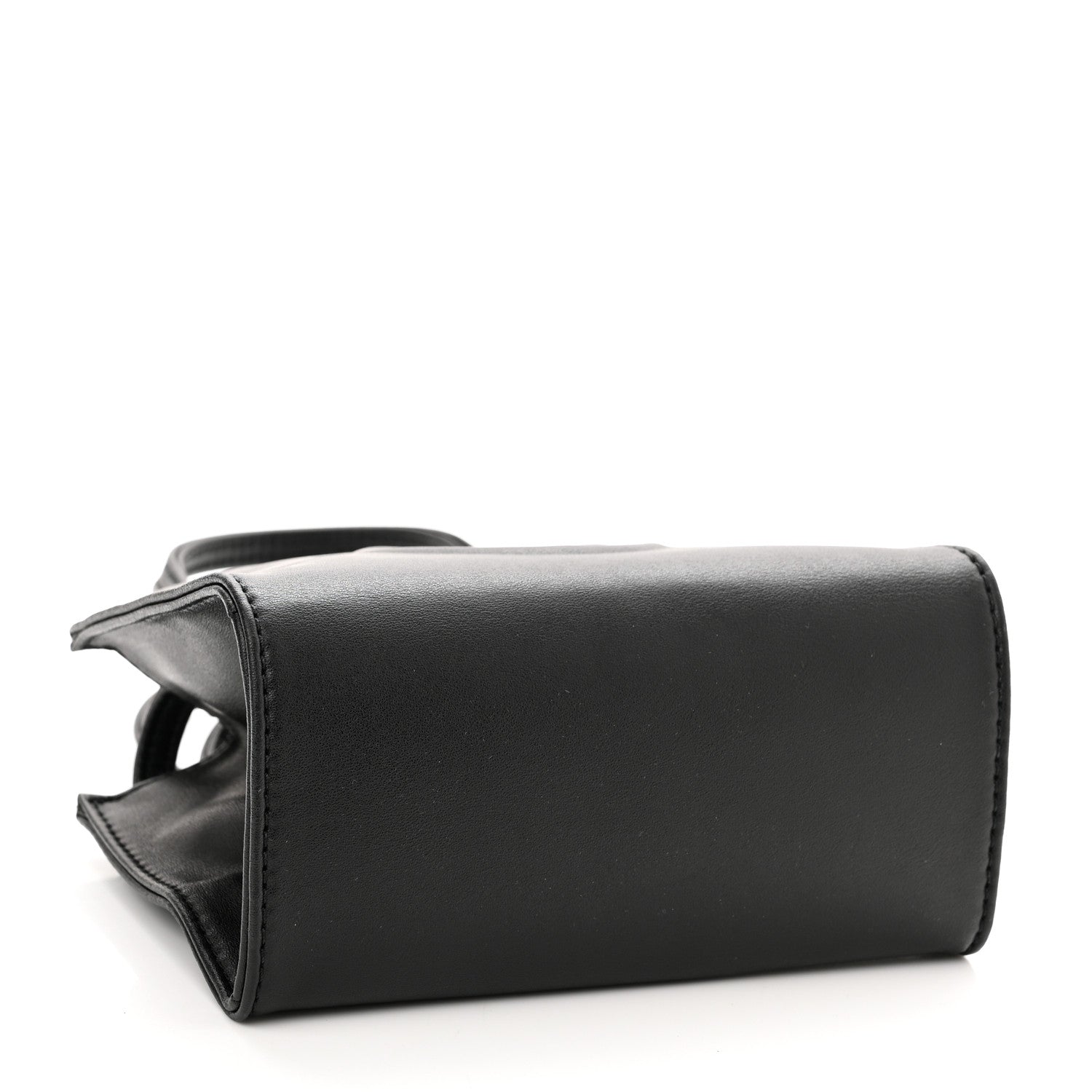 Telfar Vegan Leather Small Shopping Bag Black 4 of 10