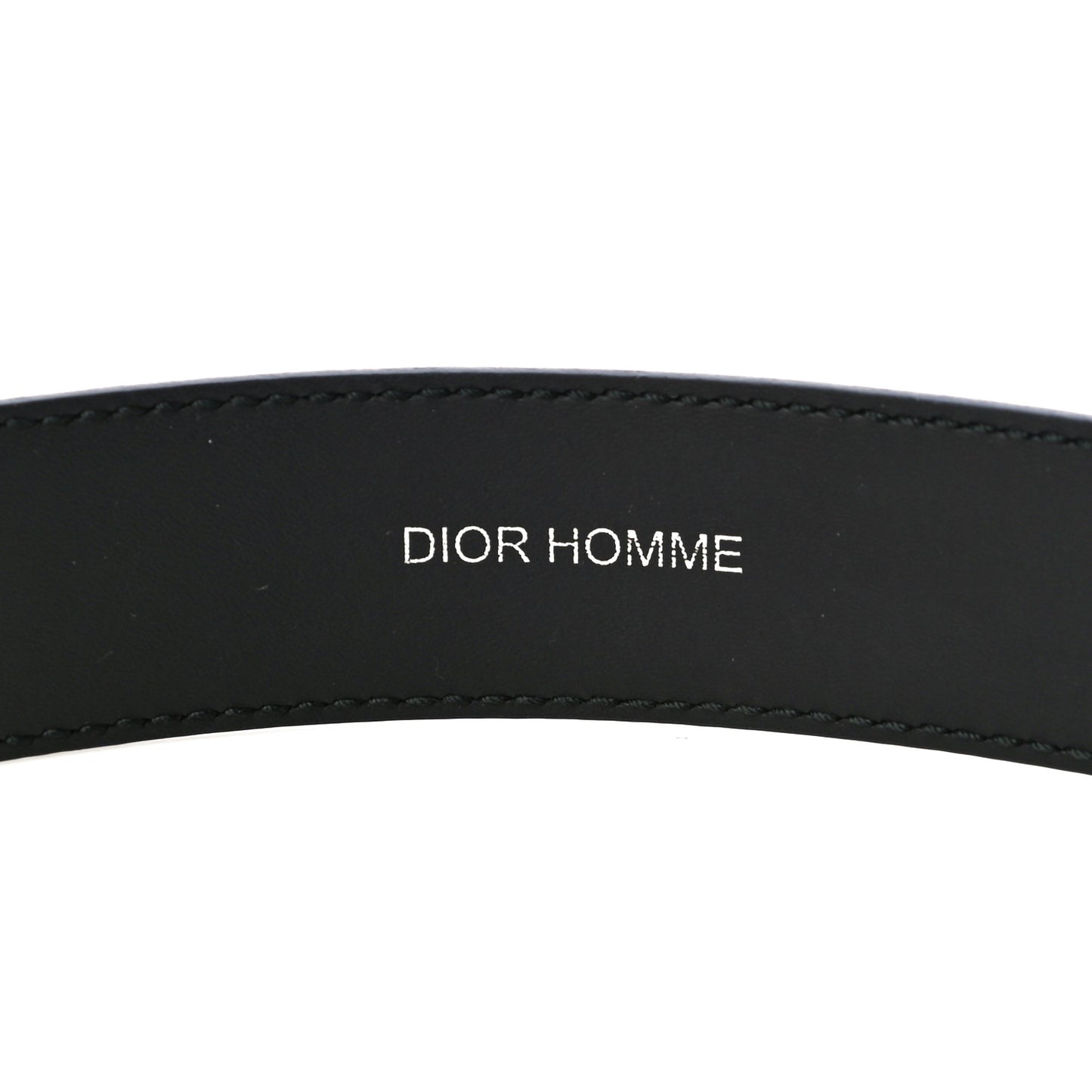 Calfskin Dior Homme Belt 95 38 Navy