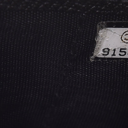 Chanel Grained Calfskin CC Button Wallet Black 7 of 11