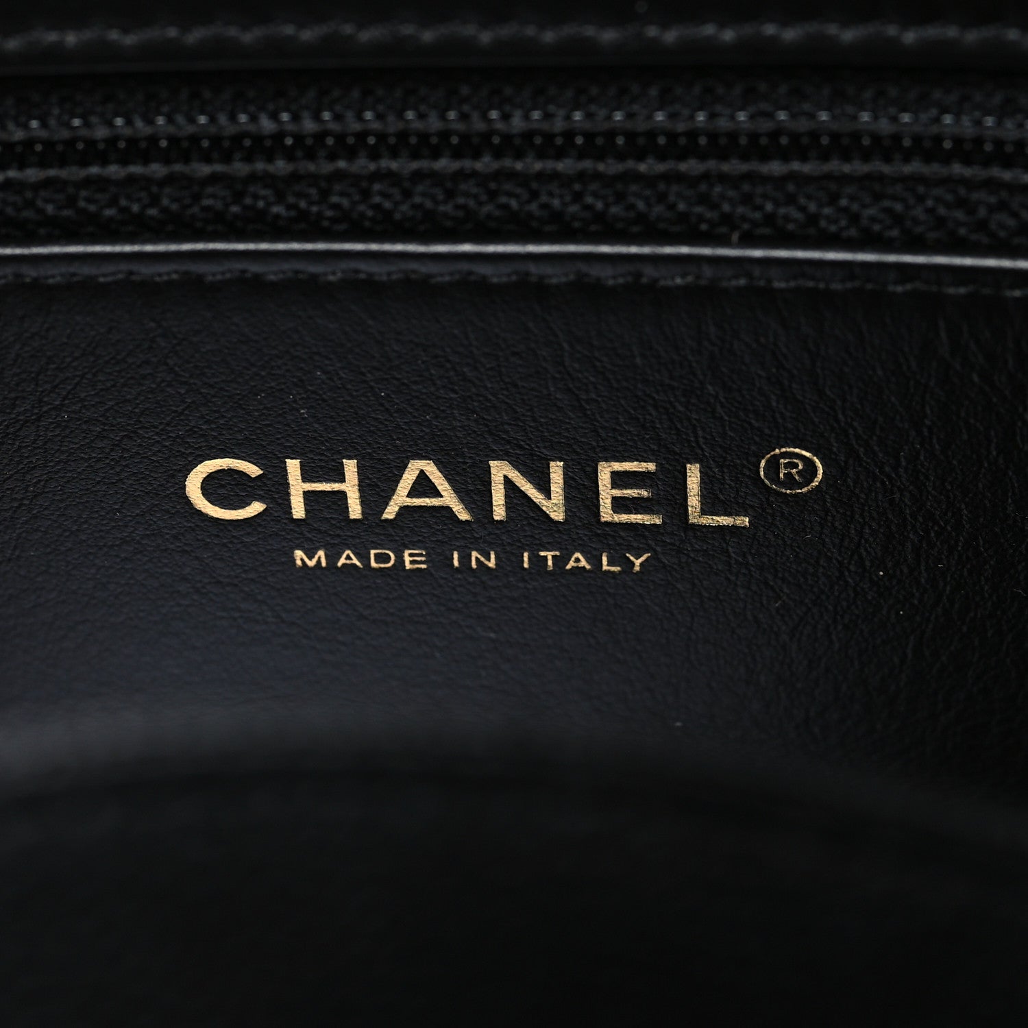Chanel Caviar Quilted Small Shopping Tote Black 8 of 14
