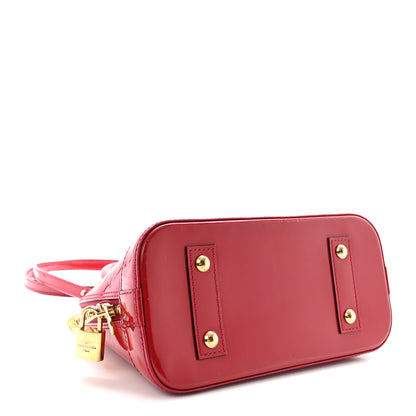 Louis Vuitton Vernis Alma BB Rose Indien 4 of 9