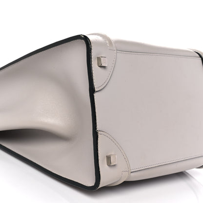 Celine Palmelato Mini Luggage Pearl Grey 8 of 11