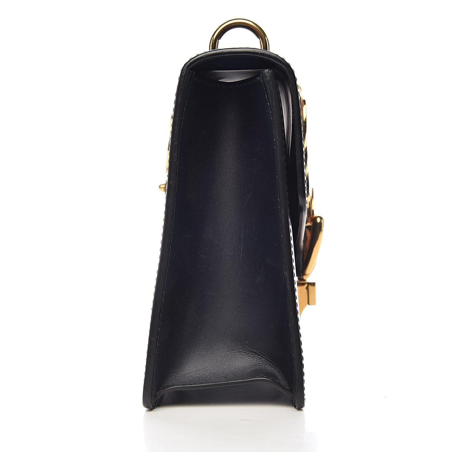 Vitello Fontanella Web Small Sylvie Shoulder Bag Blue Agata