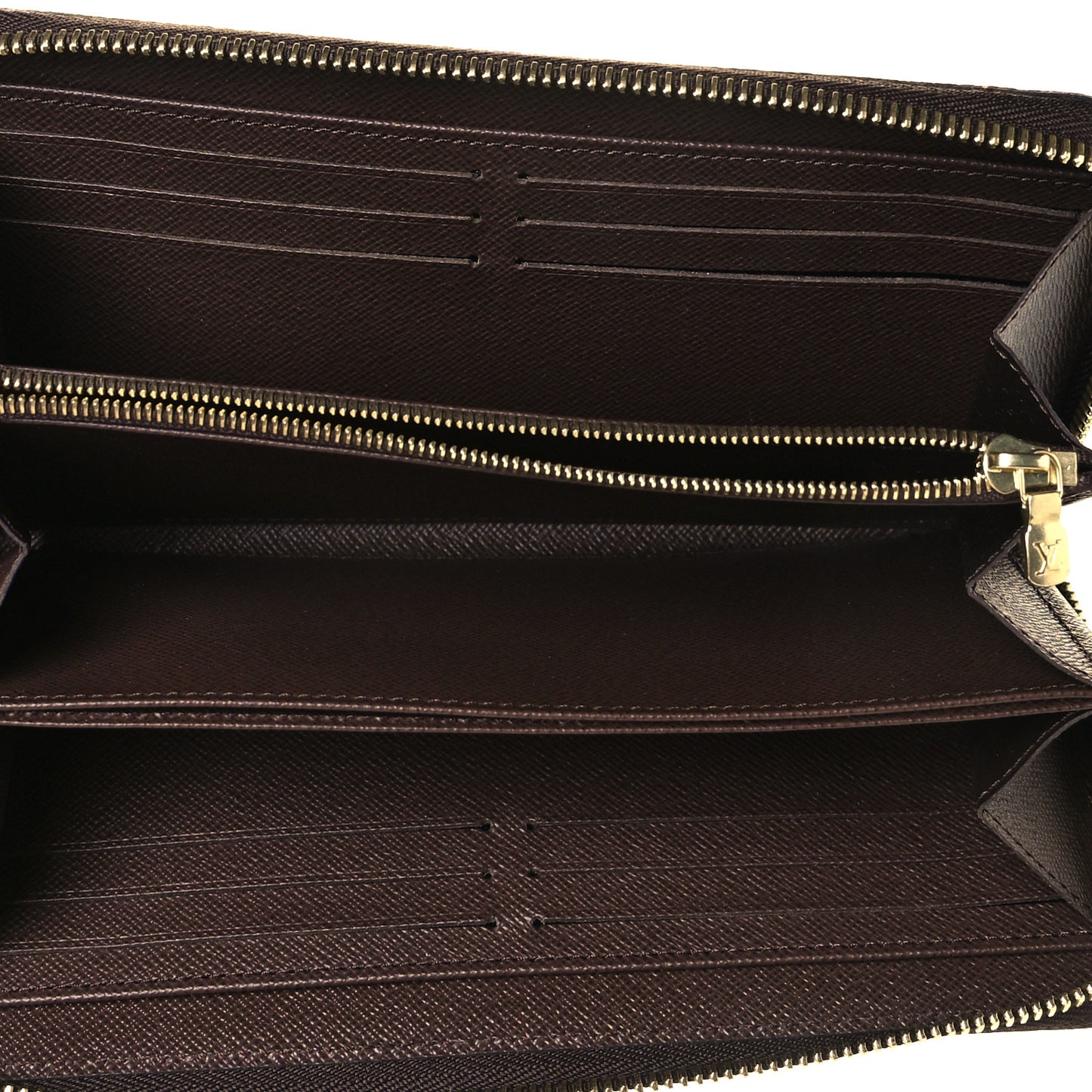 Damier Ebene Zippy Wallet