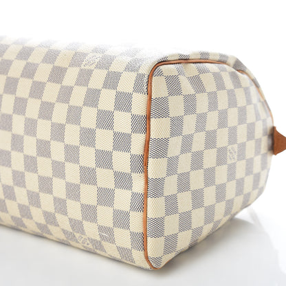 Louis Vuitton Damier Azur Speedy 30 9 of 12