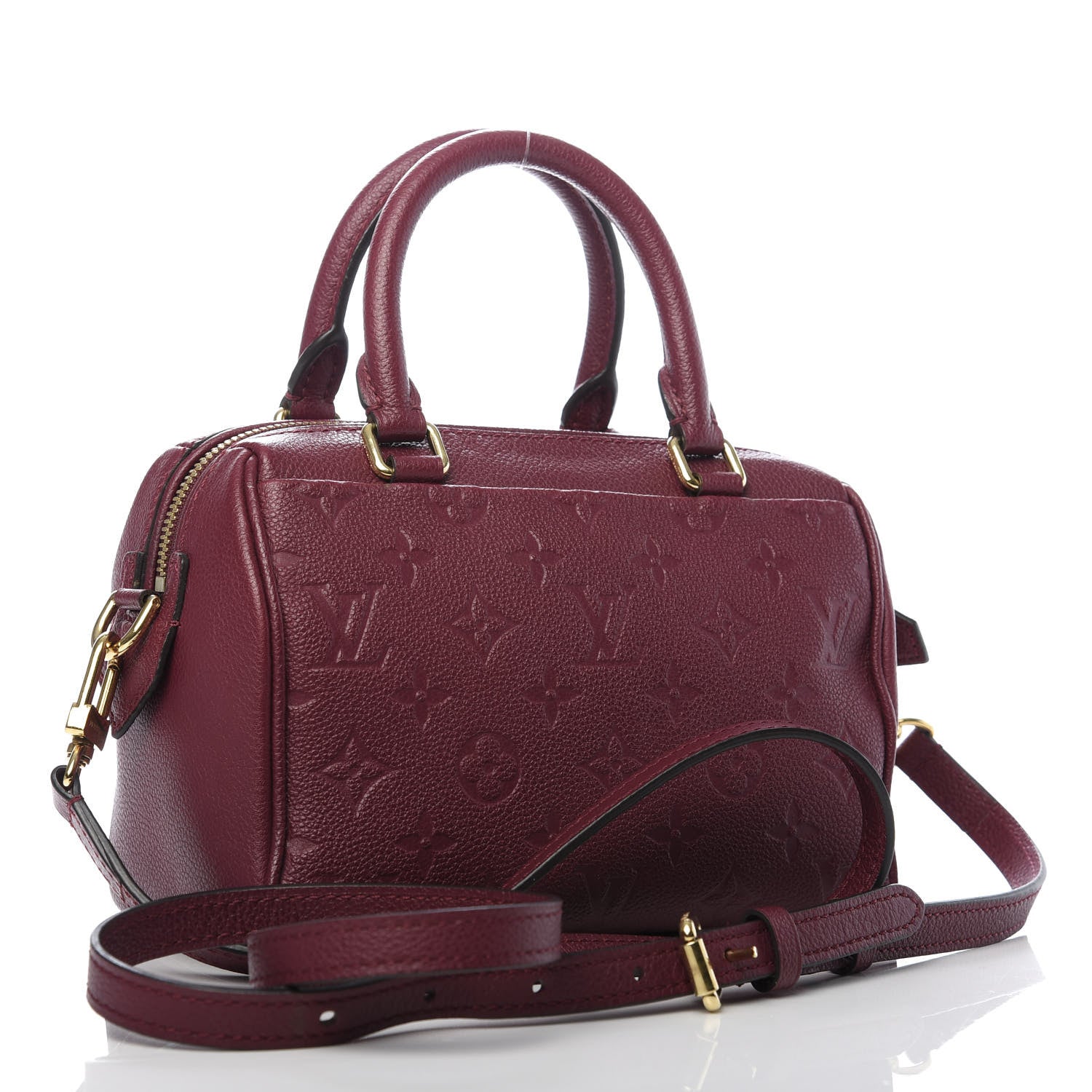 Louis Vuitton Empreinte Speedy Bandouliere 20 NM Raisin 3 of 9