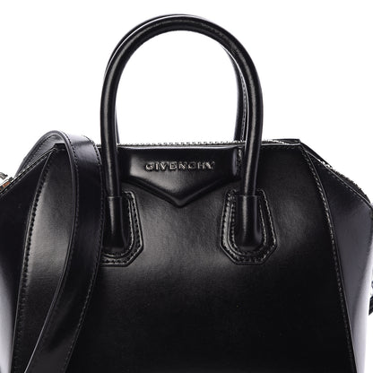 Givenchy Shiny Lord Calfskin Mini Antigona Black 6 of 11