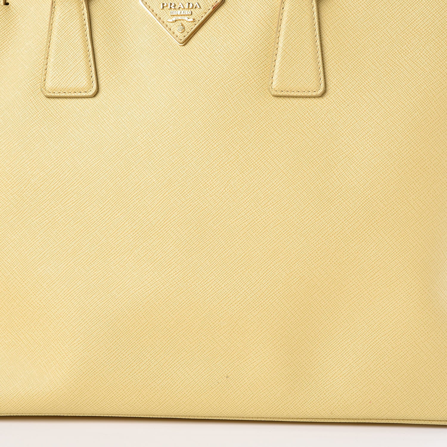 Prada Saffiano Large Galleria Double Zip Tote Ginestra 15 of 23