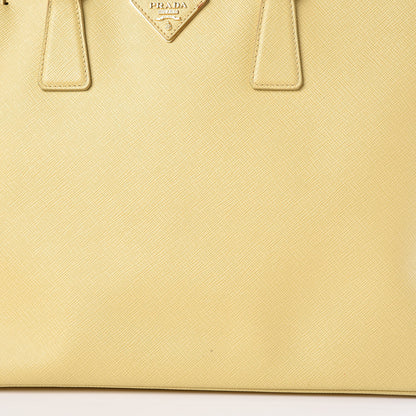 Prada Saffiano Large Galleria Double Zip Tote Ginestra 15 of 23