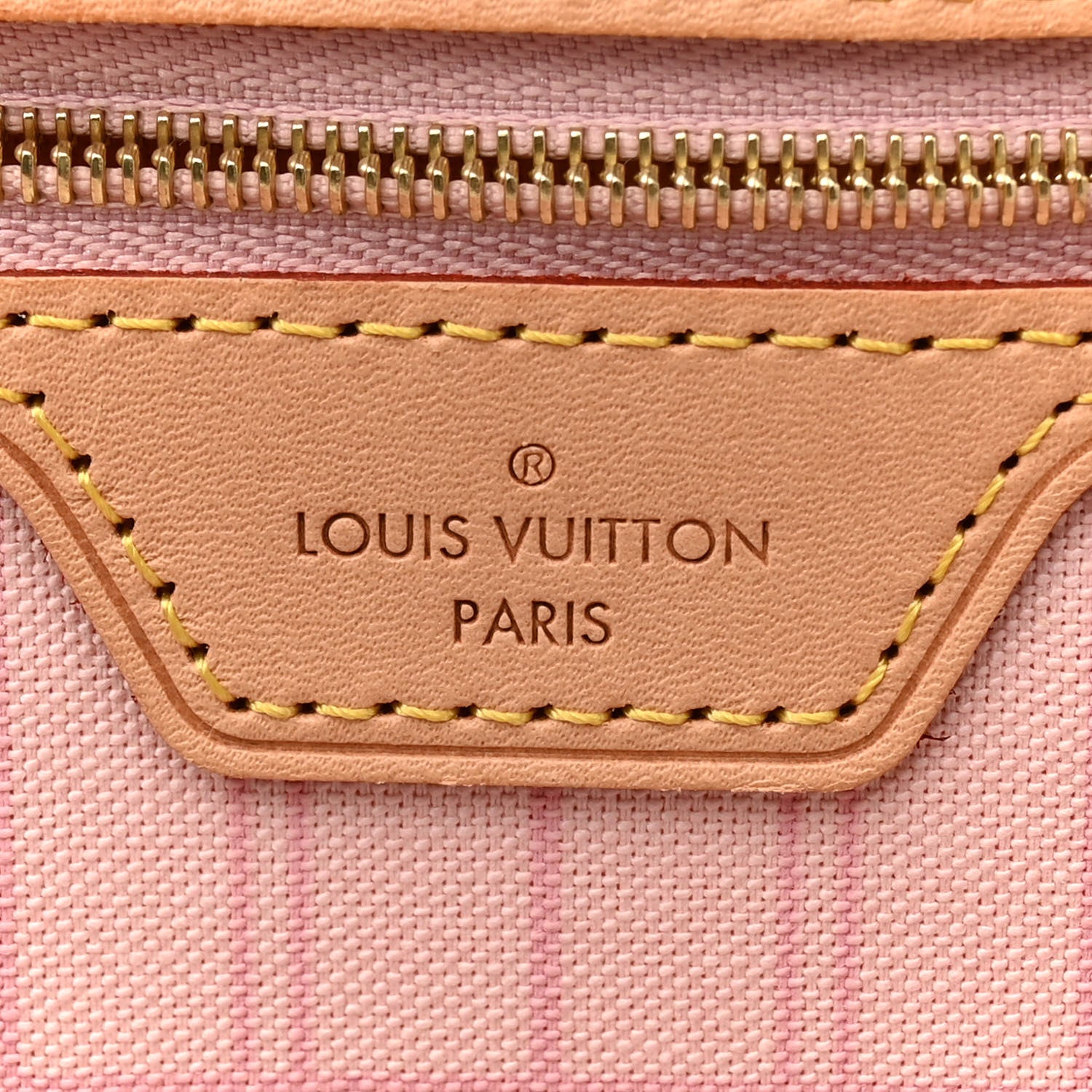 Louis Vuitton Damier Azur Neo Neverfull GM Rose Ballerine 6 of 10