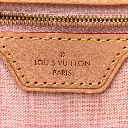 Louis Vuitton Damier Azur Neo Neverfull GM Rose Ballerine 6 of 10