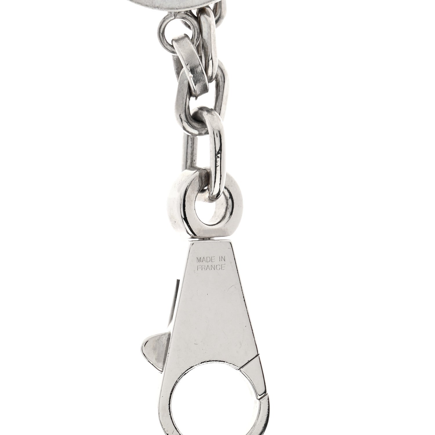 Hermes Palladium Breloque Bag Charm Silver 3 of 3