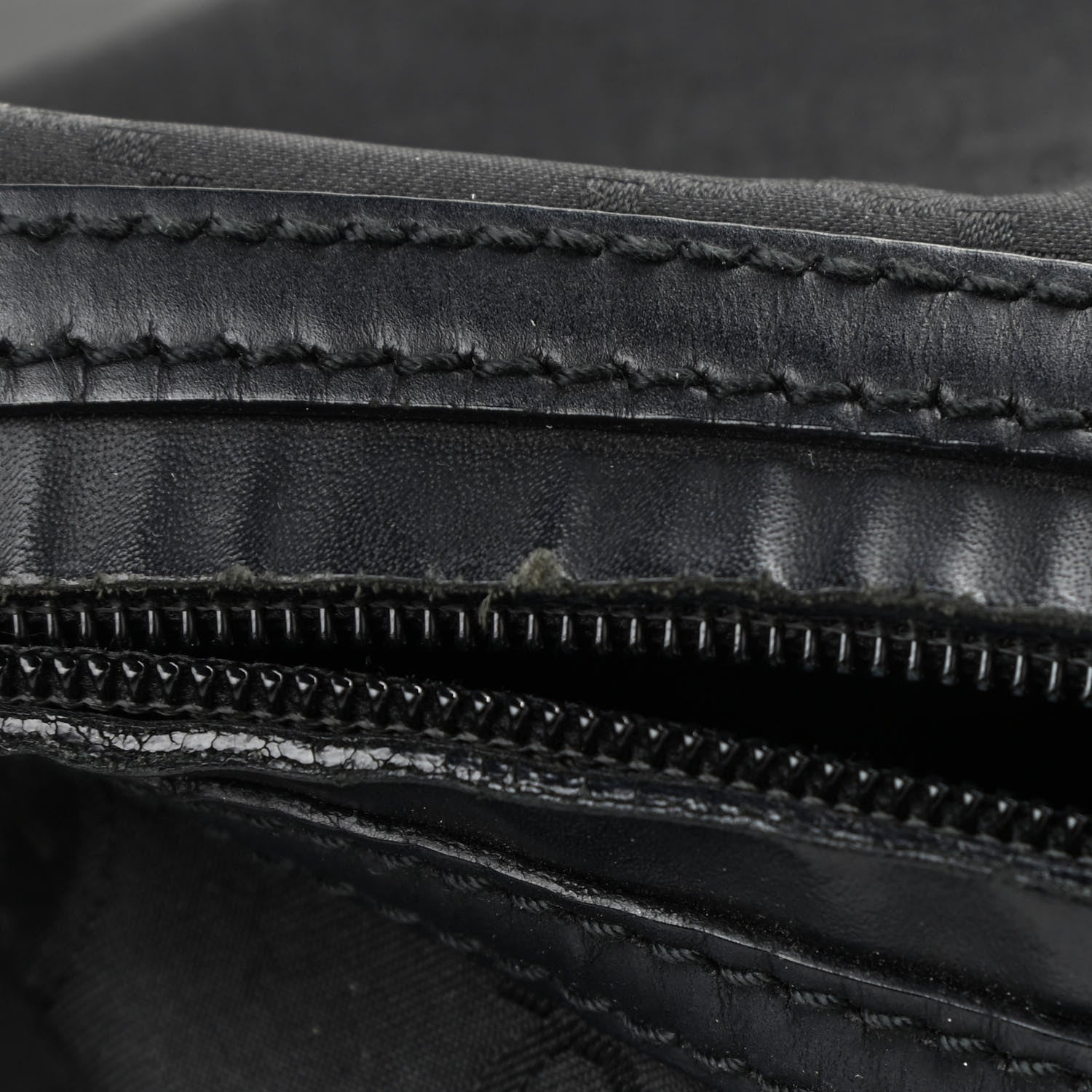 Gucci Nylon Monogram Extra Large Hobo Black 14 of 18
