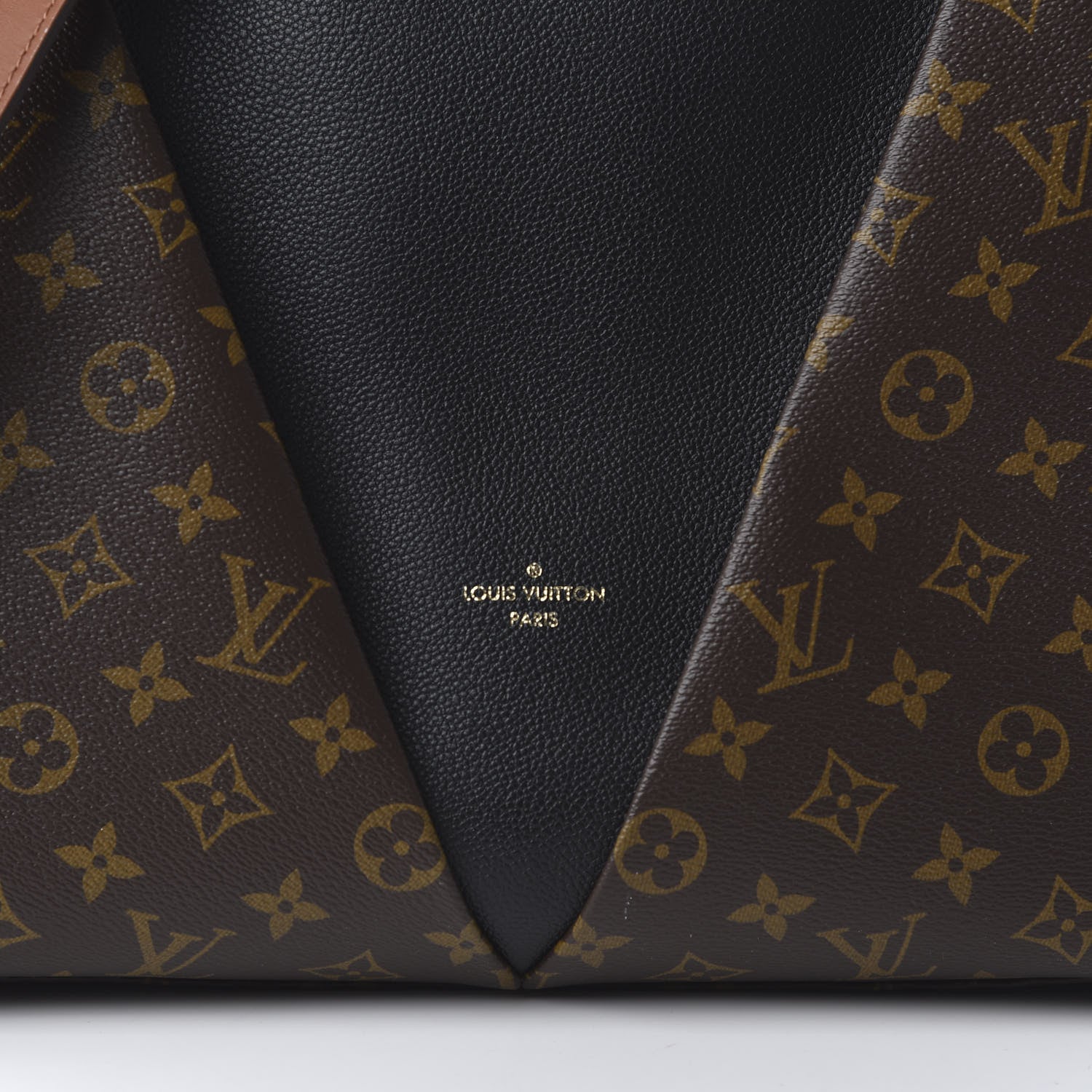 Louis Vuitton Monogram V Tote MM Black 10 of 11