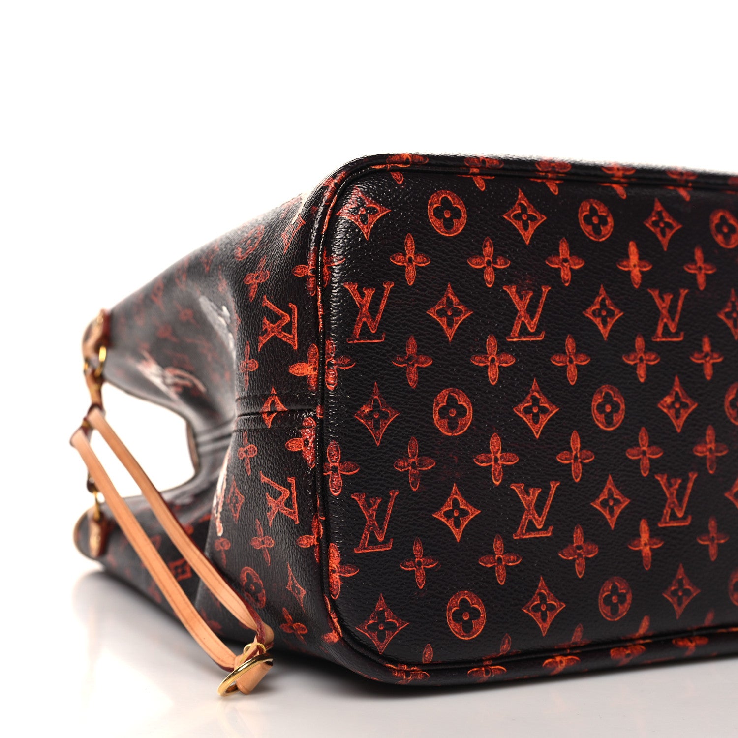 Louis Vuitton Catogram Neverfull MM Marron 9 of 10