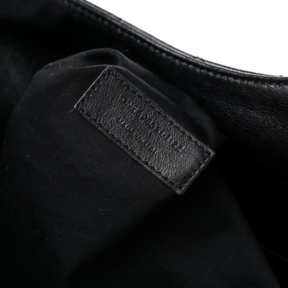 Saint Laurent Lambskin Quilted Maxi Icare Shopping Tote Black 8 of 10