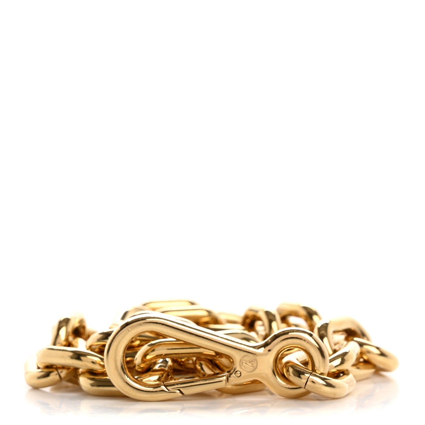Short Chain Strap Gold Gold