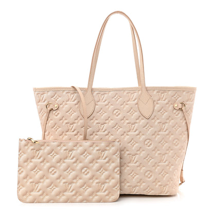 Louis Vuitton Empreinte Monogram Summer Stardust Neverfull MM Beige Clair 1 of 11