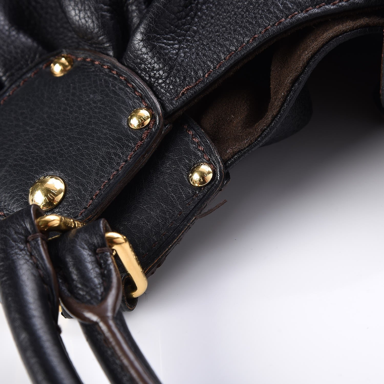 Louis Vuitton Mahina L Black 6 of 9