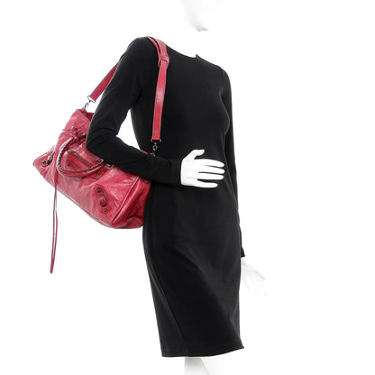 Balenciaga Agneau Classic Hardware Part Time Pourpre 2 of 12