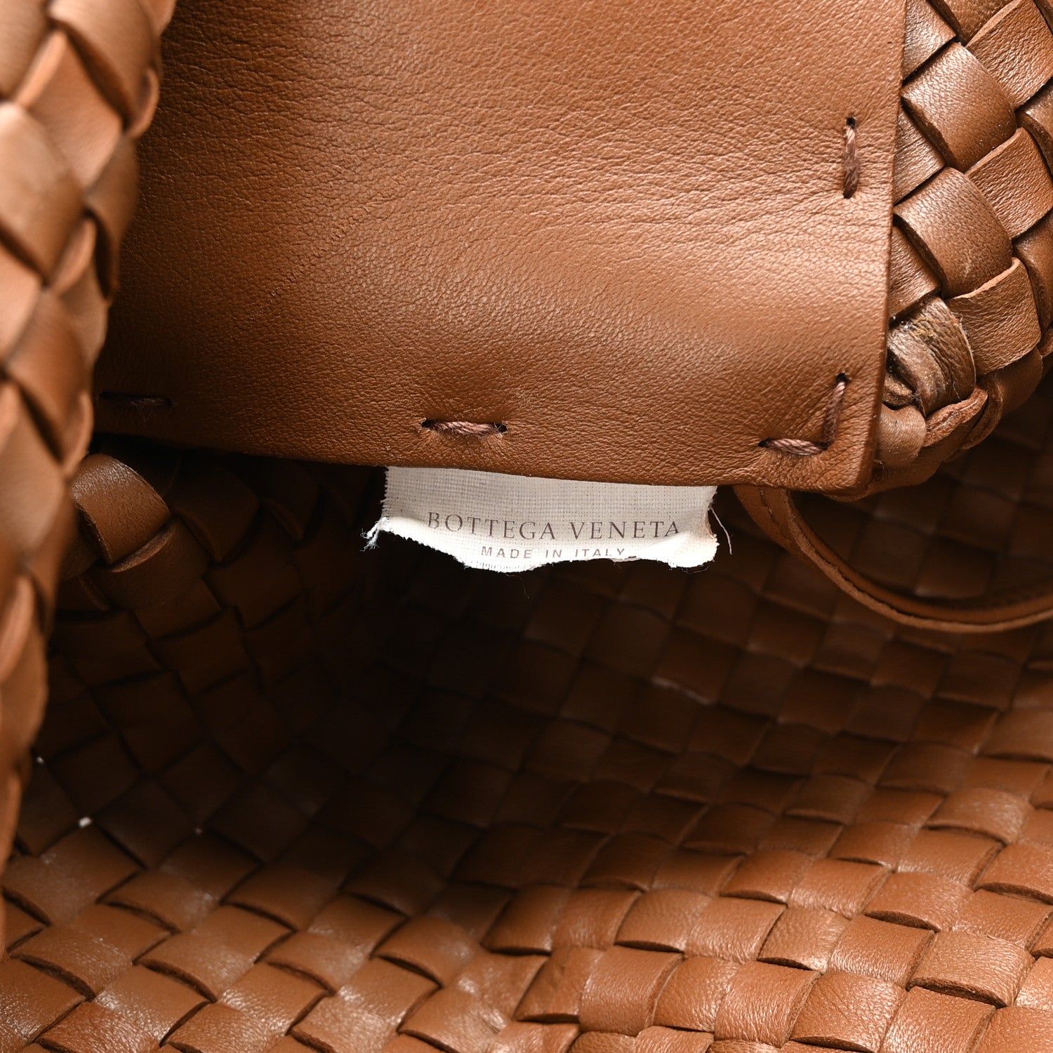 Bottega Veneta Nappa Intrecciato Large Heart Cabat White Tan 8 of 12