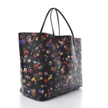 Givenchy Coated Canvas Pansy Print Large Antigona Tote Black 4 of 10