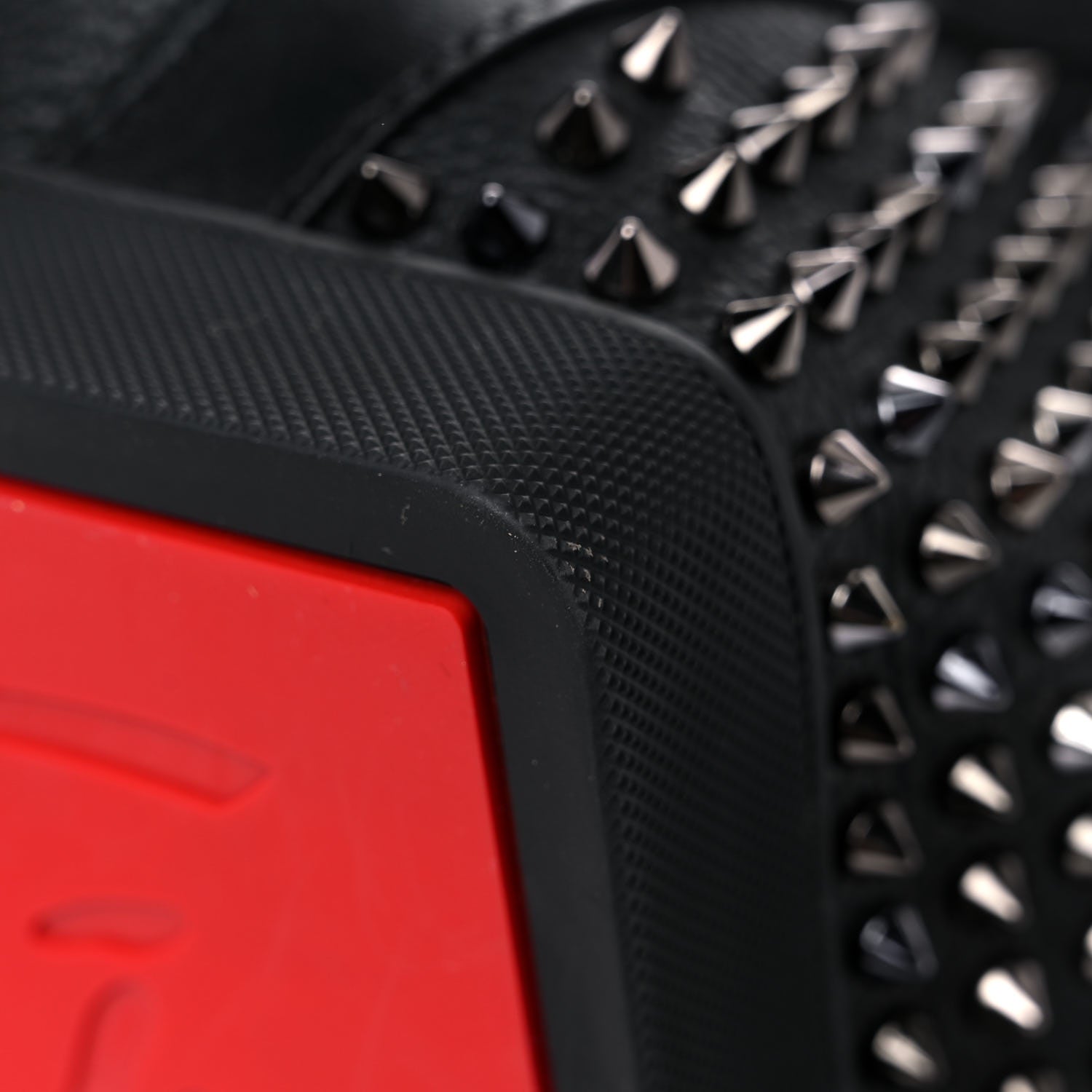 Christian Louboutin Calfskin Spiked Explorafunk Backpack Black 10 of 12