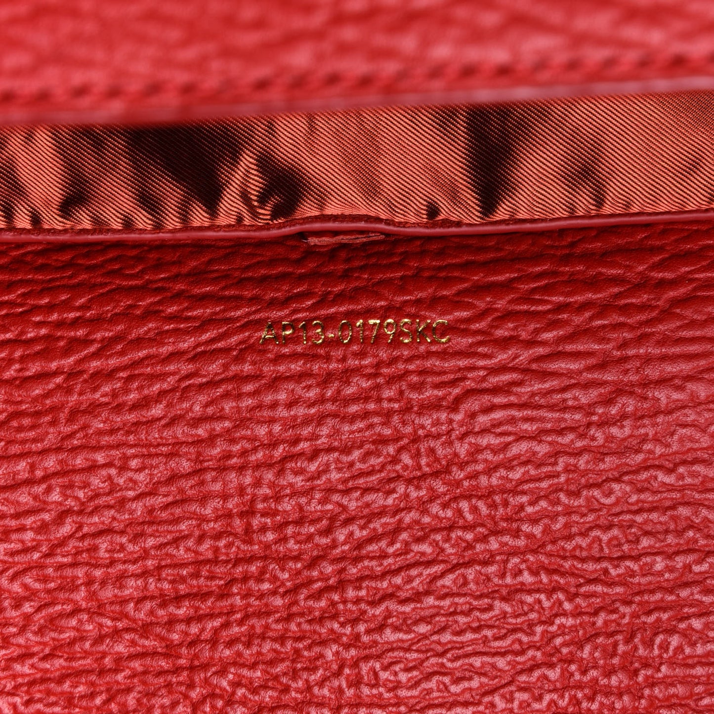 Textured Calfskin Medium Pashli Satchel Red