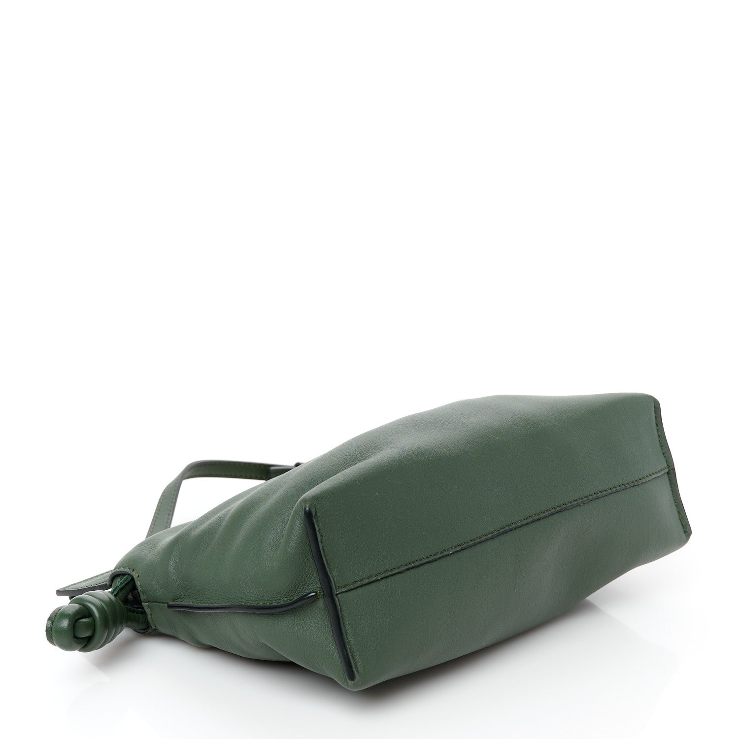 Loewe Calfskin Mini Flamenco Knot Bag Khaki 4 of 10