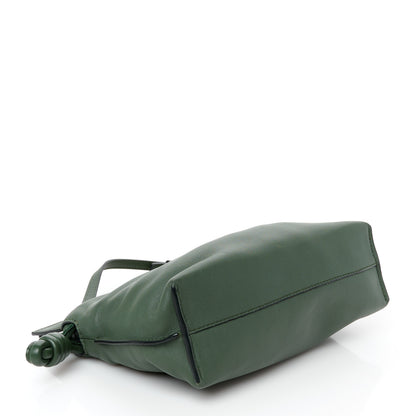 Loewe Calfskin Mini Flamenco Knot Bag Khaki 4 of 10