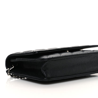 Chanel Caviar Quilted Wallet on Chain WOC Black 10 of 11