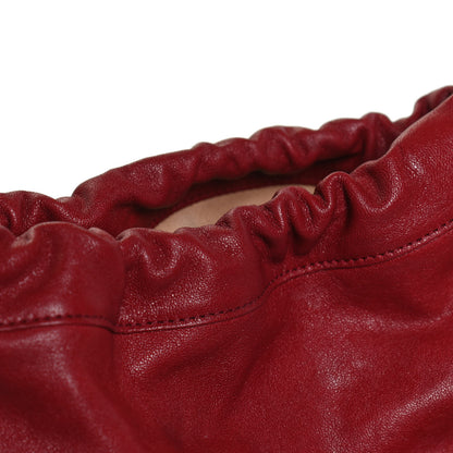 Gucci Azalea Sakai Be Green Calfskin Horsebit 1955 Drawstring Bucket Bag Blue New Cherry Red 13 of 14