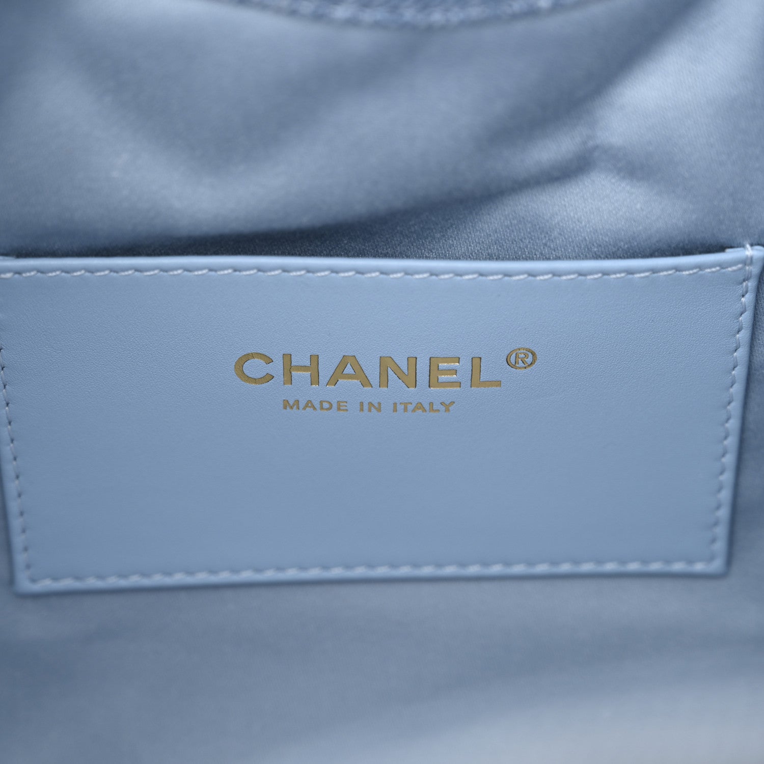 Chanel Washed Denim Quilted Small Chanel 25 Handbag Blue 7 of 11