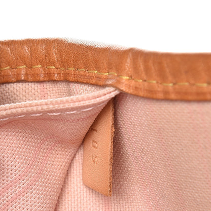 Louis Vuitton Damier Azur Neo Neverfull MM Rose Ballerine 10 of 20