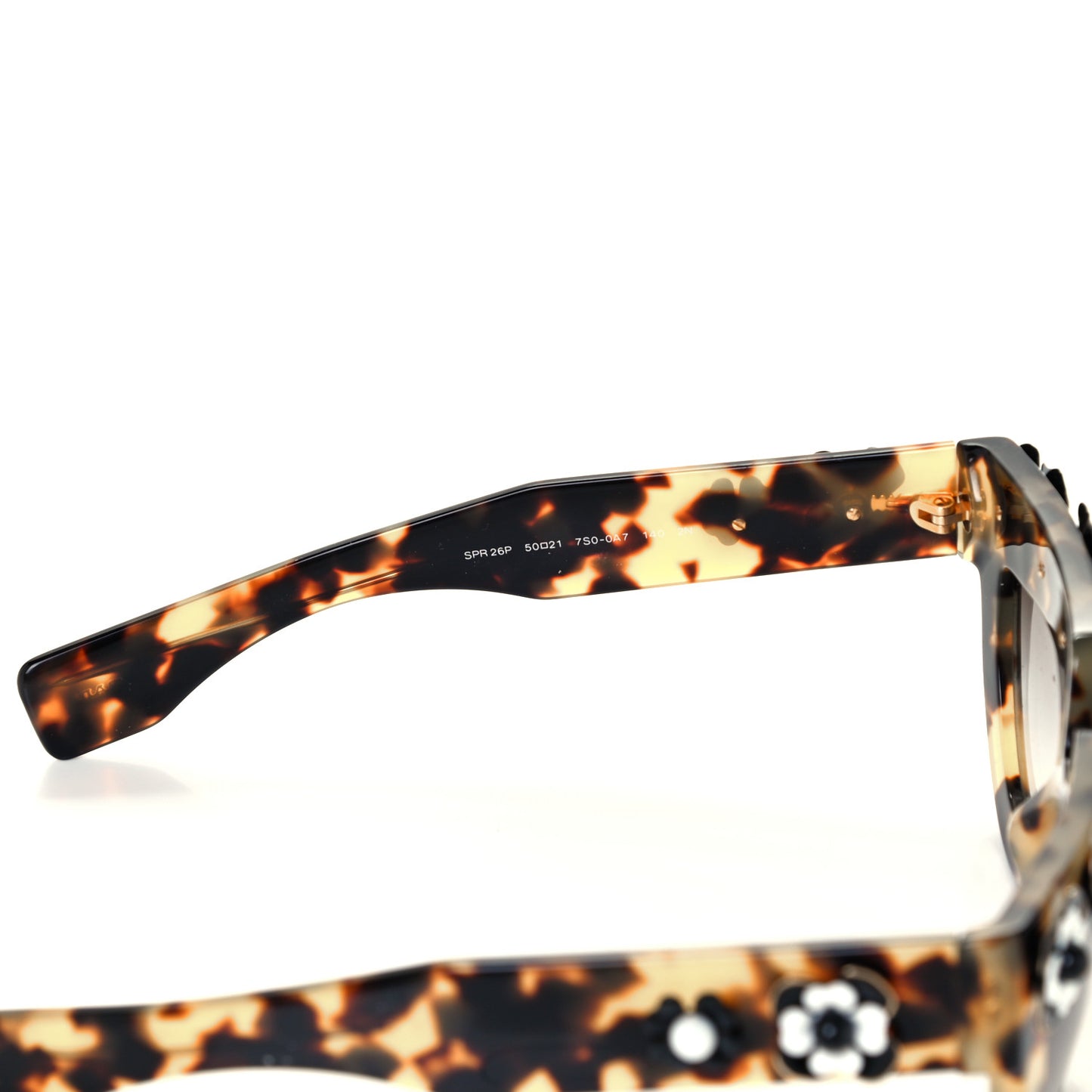 Acetate Flower Poeme Sunglasses SPR26P Tortoise
