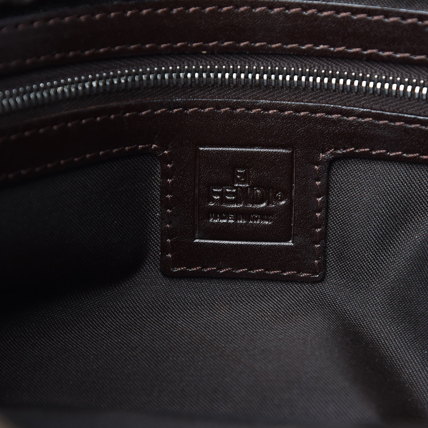 Fendi Zucca Shoulder Bag Tobacco 6 of 10
