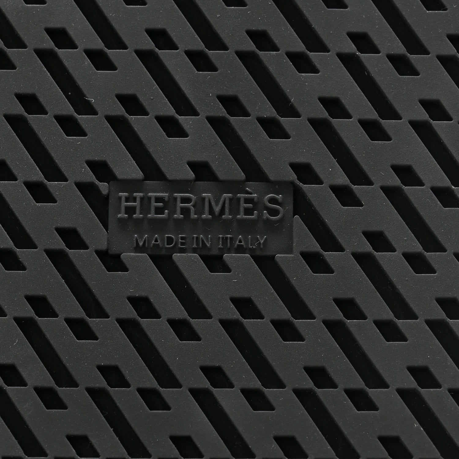 Hermes Calfskin Womens Chypre Sandals 38.5 Black 7 of 9