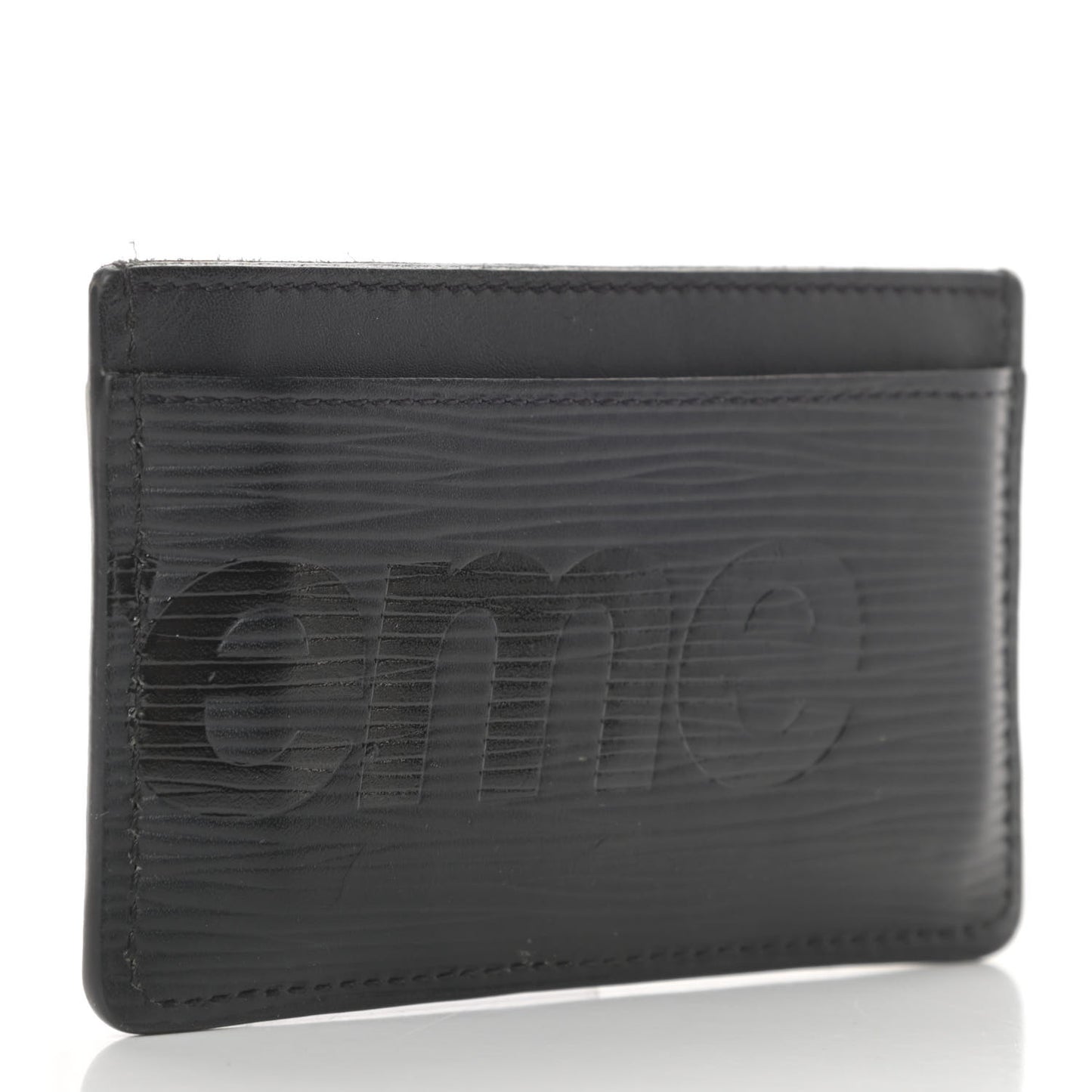 X SUPREME Epi Card Holder Black