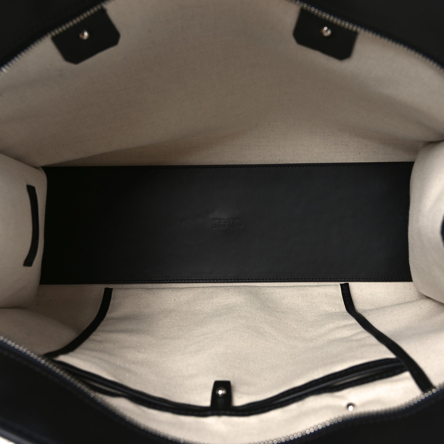 Goyardine Marquises Tote Black