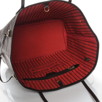 Louis Vuitton Damier Ebene Neverfull MM 6 of 9