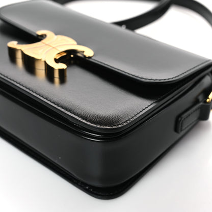 Celine Shiny Calfskin Teen Triomphe Black 9 of 9