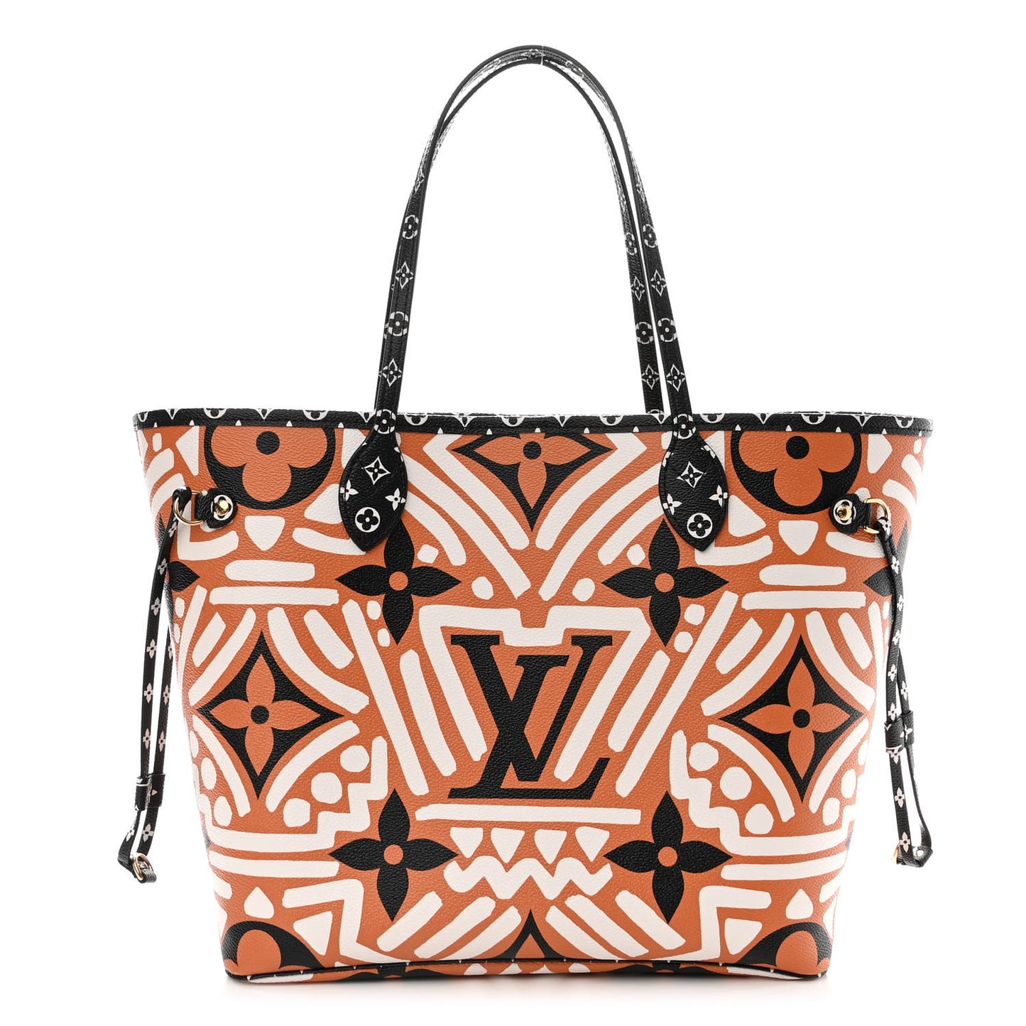 Monogram Giant Crafty Neverfull MM Creme Caramel