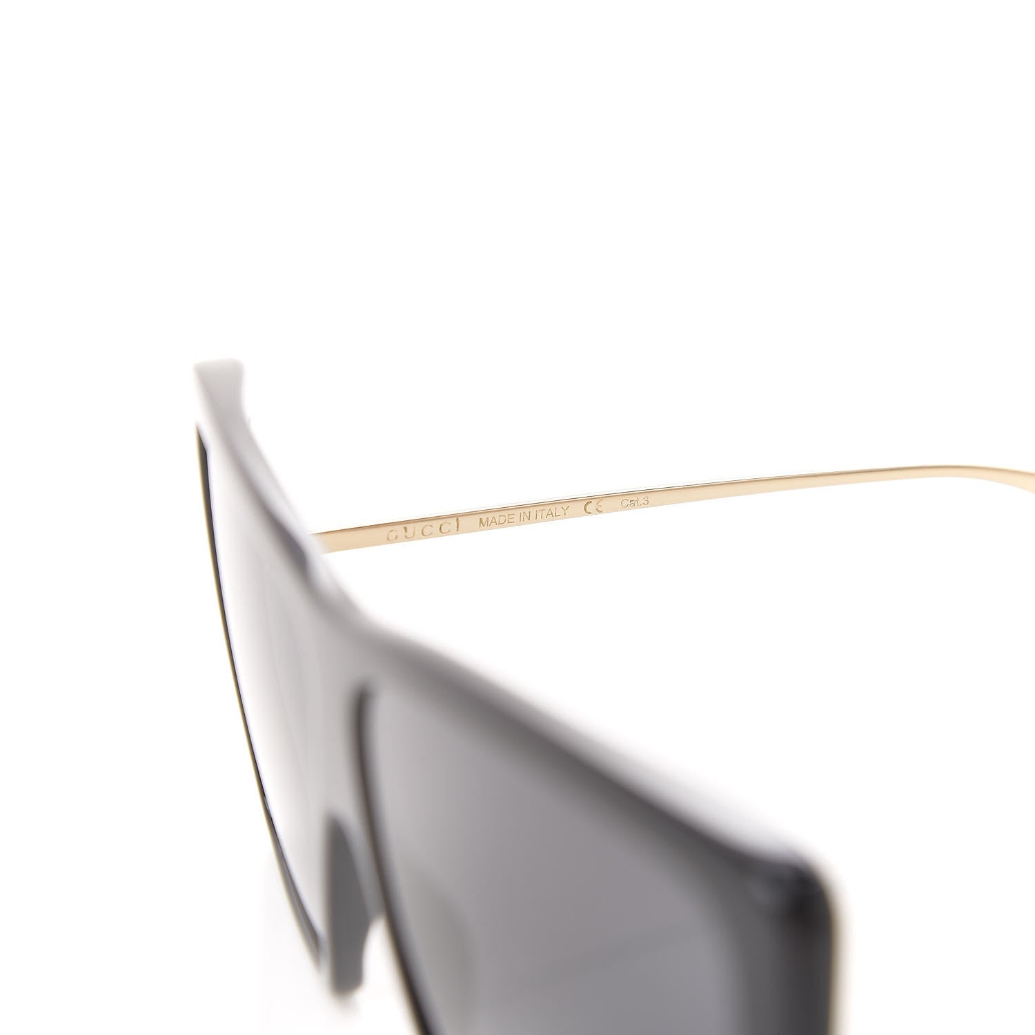 Gucci Acetate Oversize Square Frame GG0434S Sunglasses Black 6 of 7