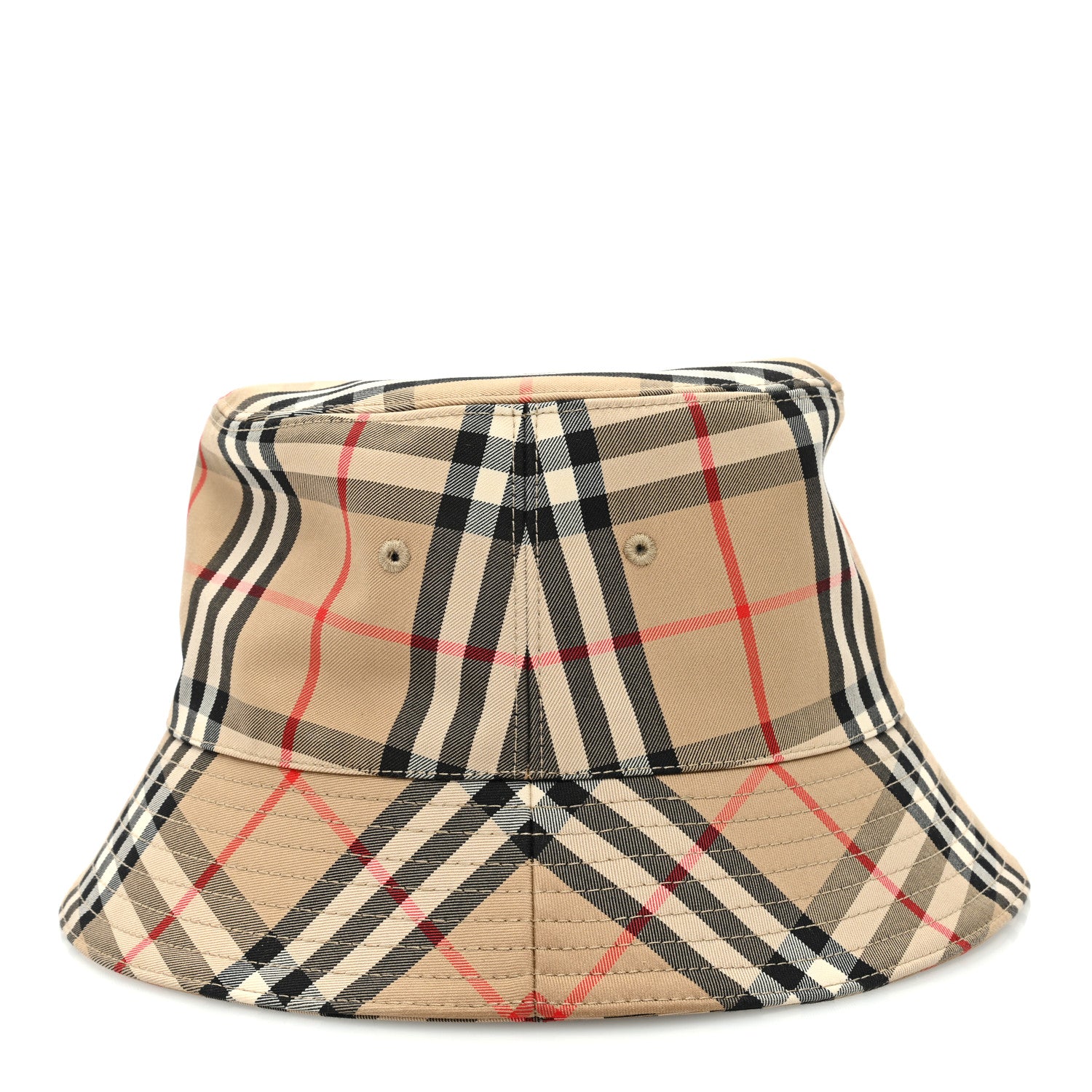 Burberry Technical Cotton Vintage Check Bucket Hat L Archive Beige 5 of 8