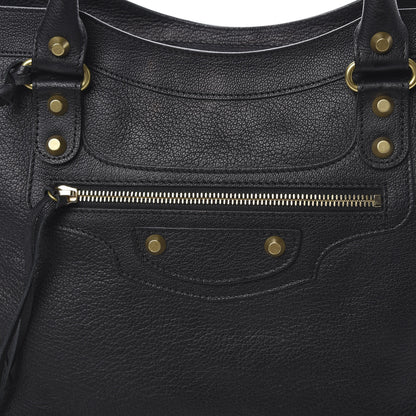 Balenciaga Agneau Classic Gold Hardware City Black 9 of 11
