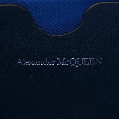 Alexander McQueen Nylon Graffiti Skull Crossbody Bag Blue 6 of 10