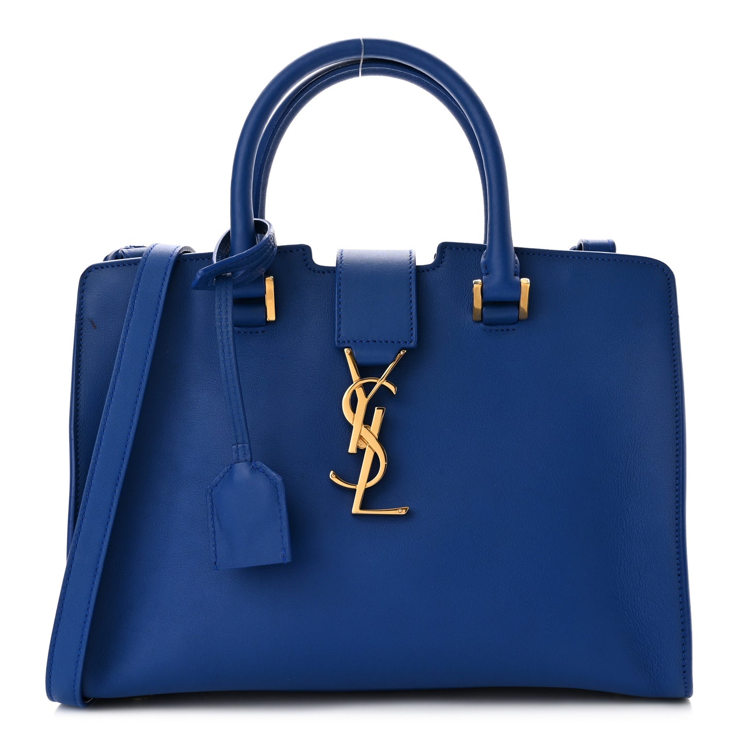 Calfskin Monogram Baby Cabas Blue Majorelle